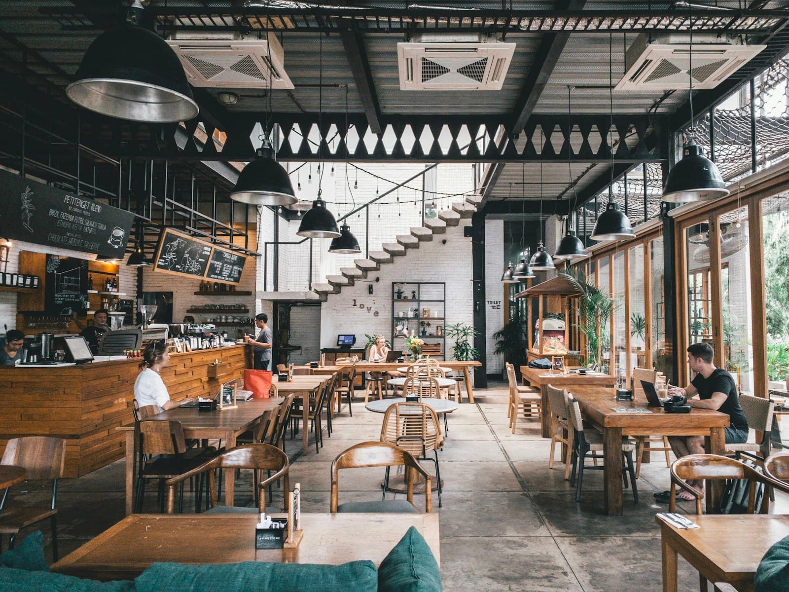 Suasana restoran Nusantara Kitchen